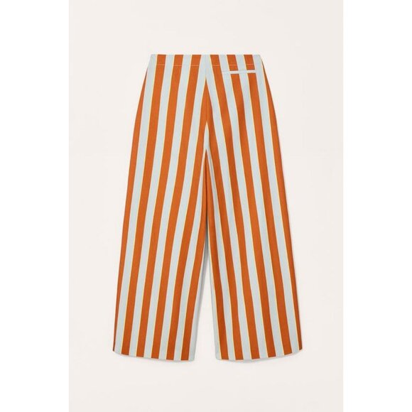 ZARA LIMITED EDITION STRIPED WIDE-LEG TROUSERS - Picture 6 of 7